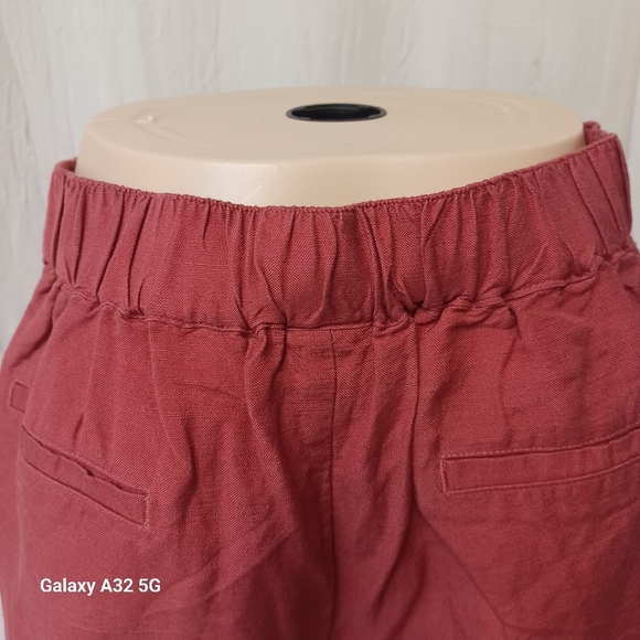 A New Day Women New Size XXL Red Bermuda Shorts Relaxed Fit - Picture 6 of 11